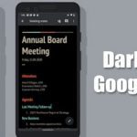 Enable Dark Mode in Google Drive