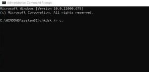 Command Prompt window