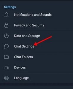 Chat Settings