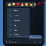 Use Message Reactions in Telegram