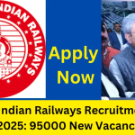 Indian Railways Recruitment 2025 95000 New Vacancies