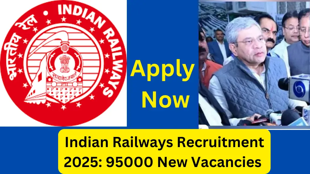 Indian Railways Recruitment 2025 95000 New Vacancies