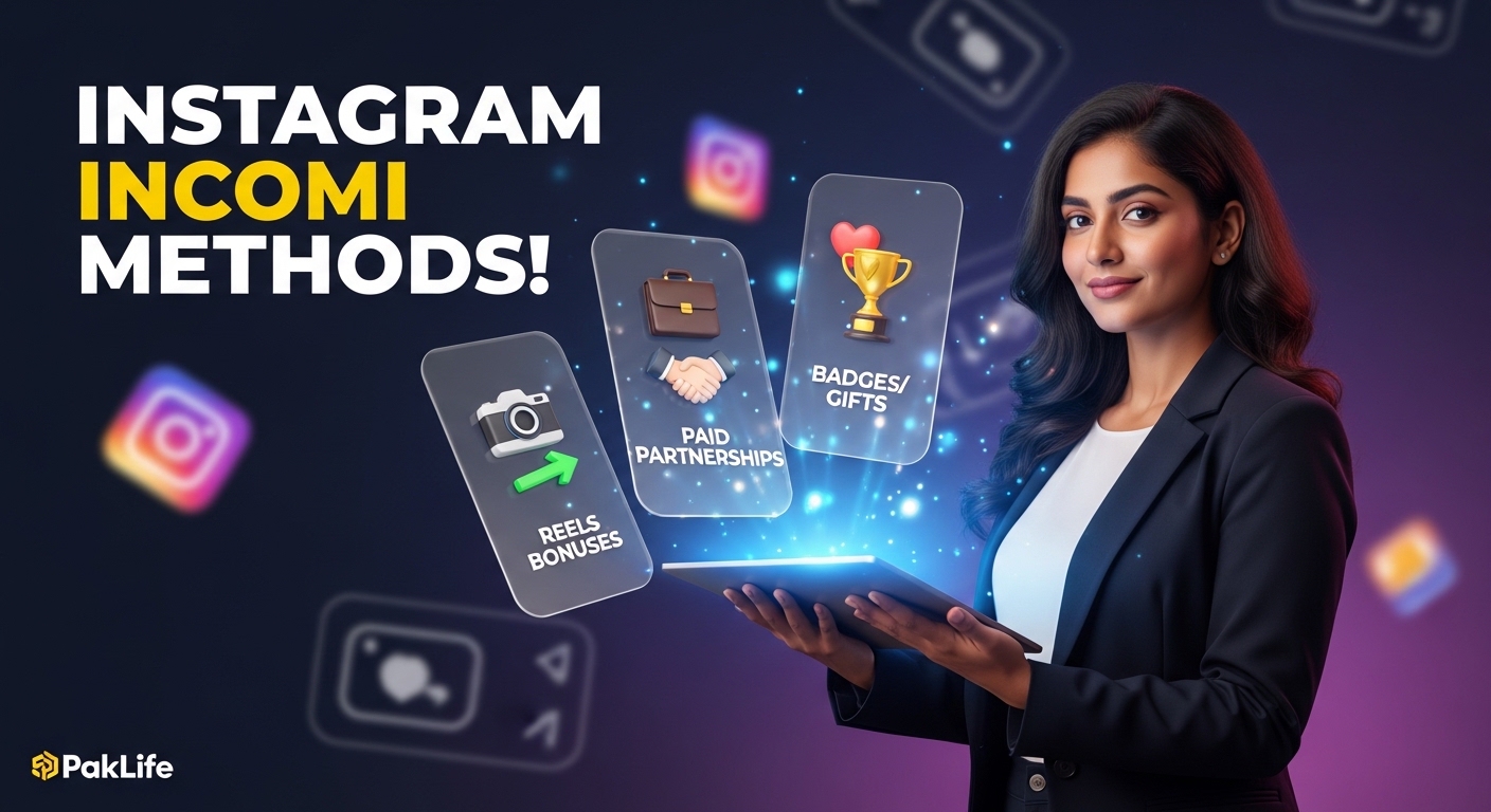 Best instagram Monetization Methods in india PakLife