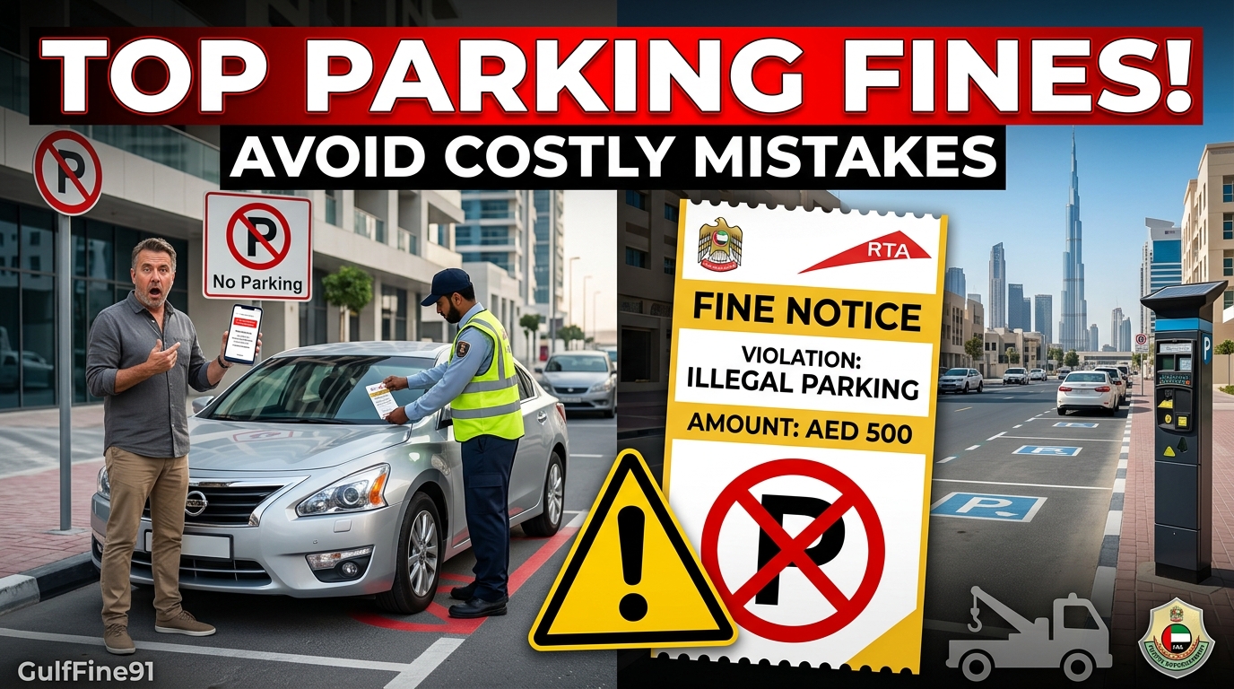 Top Parking Fines in UAE Avoid These Common Mistakes Before It Costs You