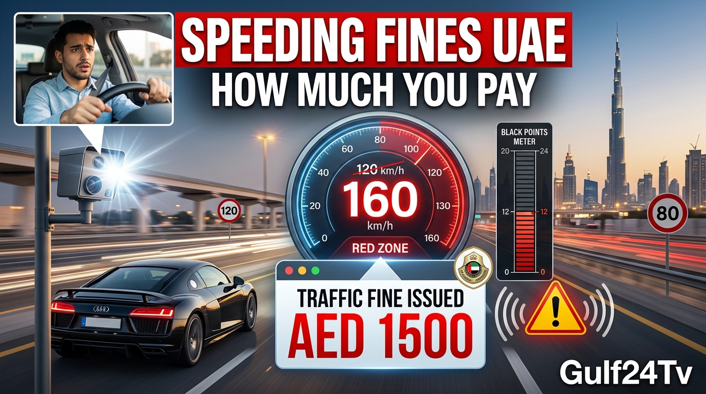 Speeding Fines in UAE – How Much You Pay Gulf24Tv Complete Guide
