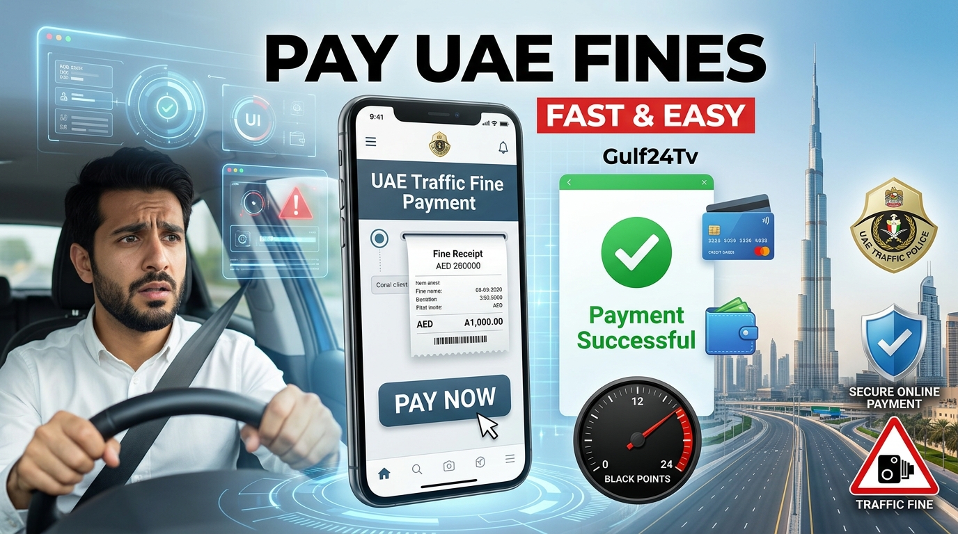 UAE Fine Payment Process Simplified Gulf24Tv